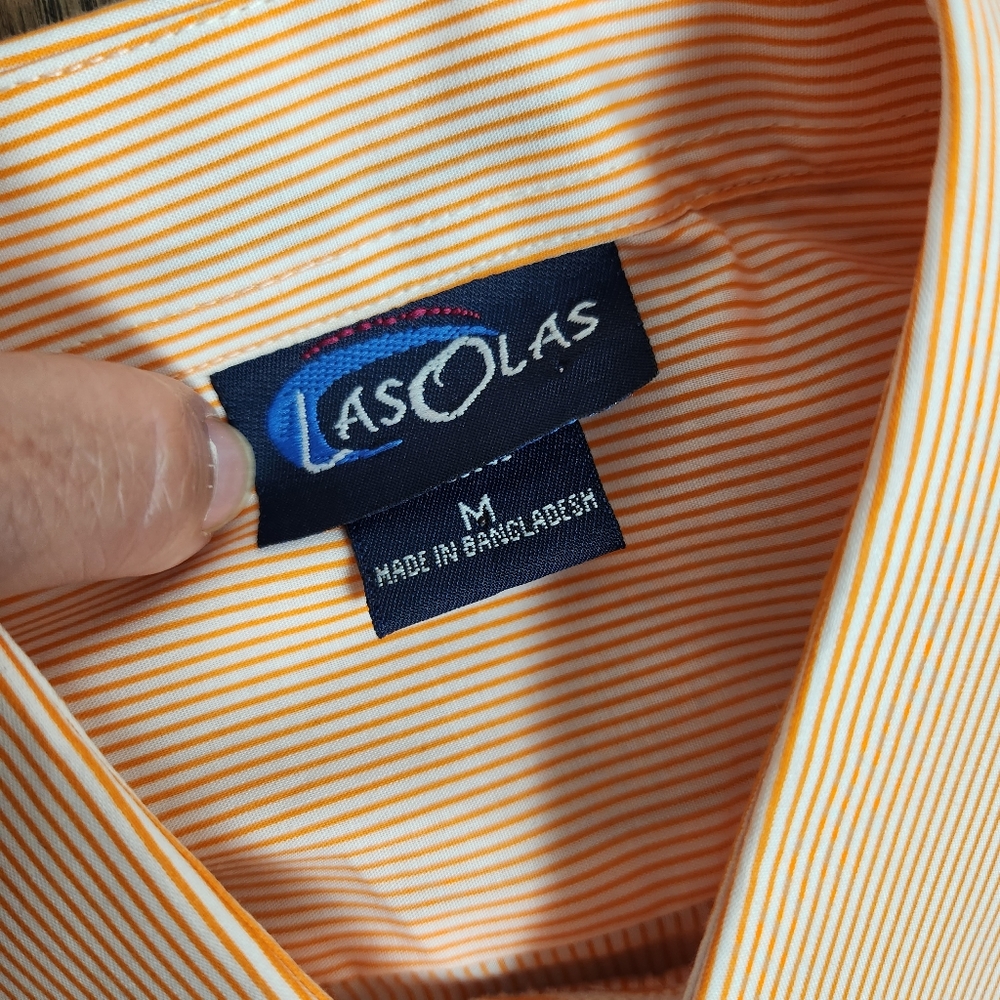 NWT TENNESSEE VOLS x Las Olas men's western pinstripe shirt - Picture 6 of 11